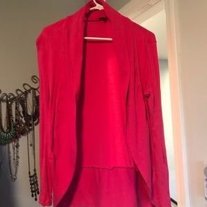 Express: Hot Pink Cardigan